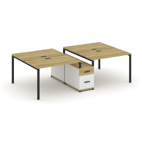 Бенч-система на 4 места с опорной тумбой Concept CN.DRS-314 фото 6