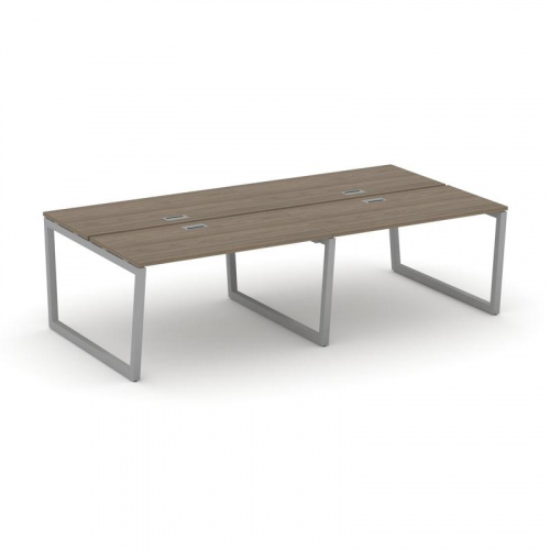 Style Project Рабочая станция 2-х сторон. SN-5T2.DRS-033 Акация Лорка/Металл Антрацит/Заглушка Пласт фото 14