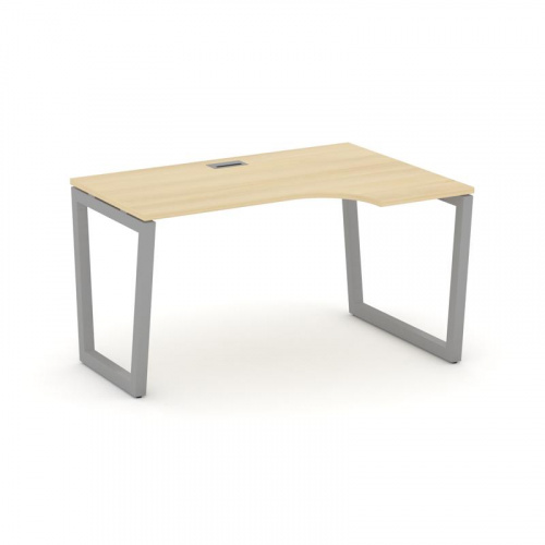 Style Project Стол рабочий эргоном. SN-5T2.SPA-012(R) Акация Лорка/Металл Антрацит/Заглушка Пластик фото 20