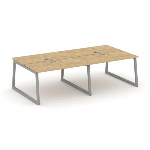 Style Project Рабочая станция 2-х сторон. SN-5T1.DRS-053 Акация Лорка/Металл Антрацит/Заглушка Пласт фото 2