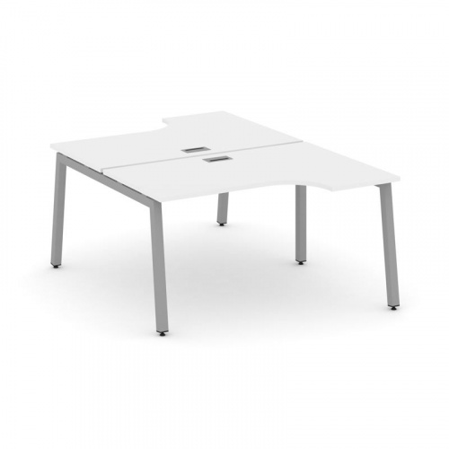 Style Project Рабочая станция эргоном. SN-5A.DRPA-011 Акация Лорка/Металл Белый 1380*1432/1992*750 фото 8