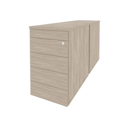 Тумба двойная приставная Onix O.TPO-2.7 (TIP-ON) фото 5