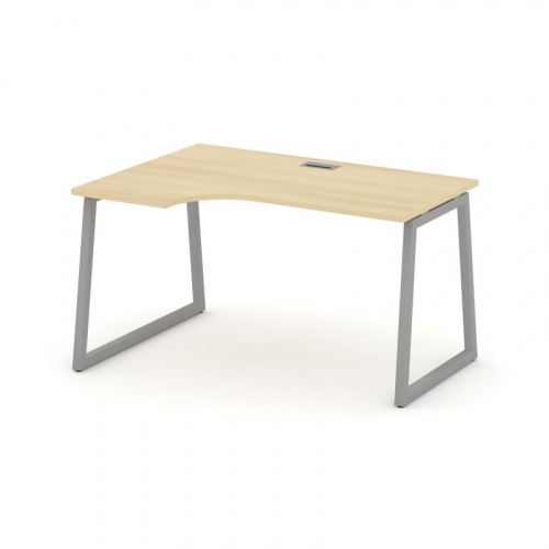 Style Project Стол рабочий эргоном. SN-4T1.SPA-021(L) Акация Лорка/Металл Антрацит/Заглушка Пластик фото 26