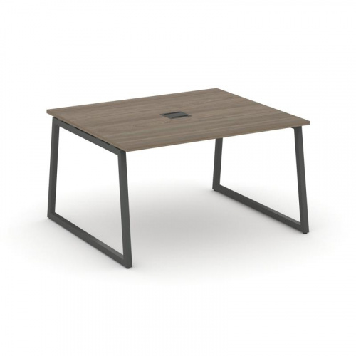 Style Project Стол переговорный SN-4T1.SPRG-033 Акация Лорка/Металл Антрацит/Заглушка Металл Антраци фото 25