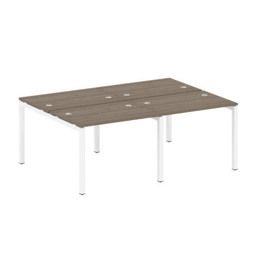 Бенч-система на 4 места на П-обр. м/к Metal System Quattro 50БП.СМ-4.1  фото 3