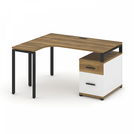 Стол эргономичный с опорной тумбой Concept CN.SA-302(L)