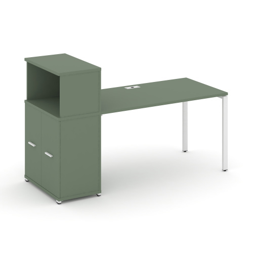 Стол офисный с опорным распашным шкафом Concept CN.SP-227