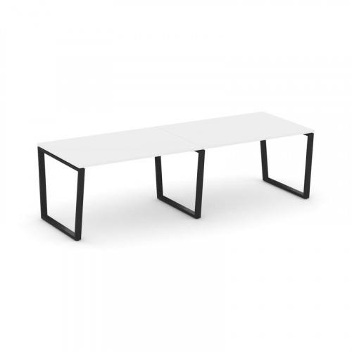 Style Project Стол переговорный SN-6T2.SPRG-011.3 Акация Лорка/Металл Антрацит 1960*980*750 фото 5