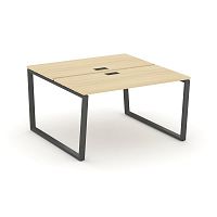 Style Project Рабочая станция 2-х сторон. SN-6T2.DRS-023 Акация Лорка/Металл Антрацит/Заглушка Пласт