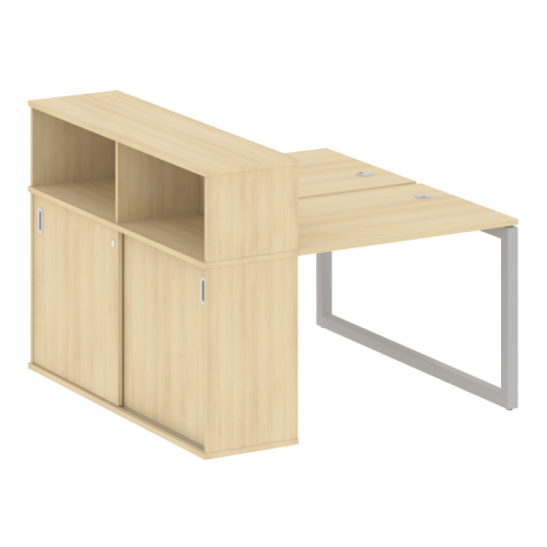 Бенч-система с шкафом-купе на О-обр. м/к Metal System Quattro 50БО.РС-СШК-2.1 фото 4