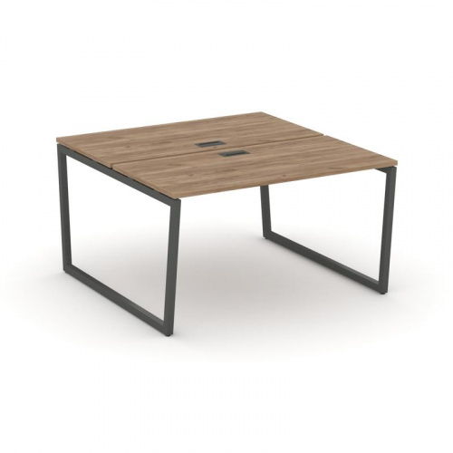 Style Project Рабочая станция 2-х сторон. SN-4T2.DRS-003 Акация Лорка/Металл Антрацит/Заглушка Пласт фото 23