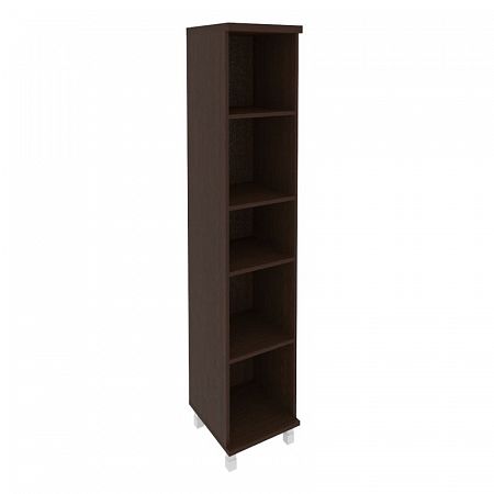 First Стеллаж высокий узкий KSU-1 Венге Цаво 401*432*2060