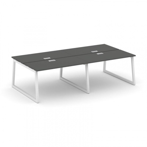 Style Project Рабочая станция 2-х сторон. SN-5T1.DRS-053 Акация Лорка/Металл Антрацит/Заглушка Пласт фото 18