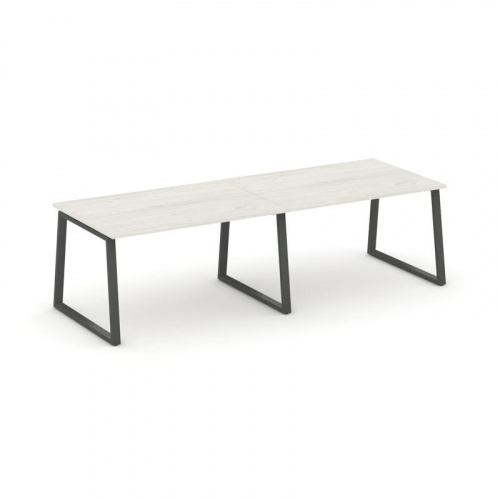 Style Project Стол переговорный SN-6T1.SPRG-013.3 Акация Лорка/Металл Антрацит 2760*980*750 фото 24