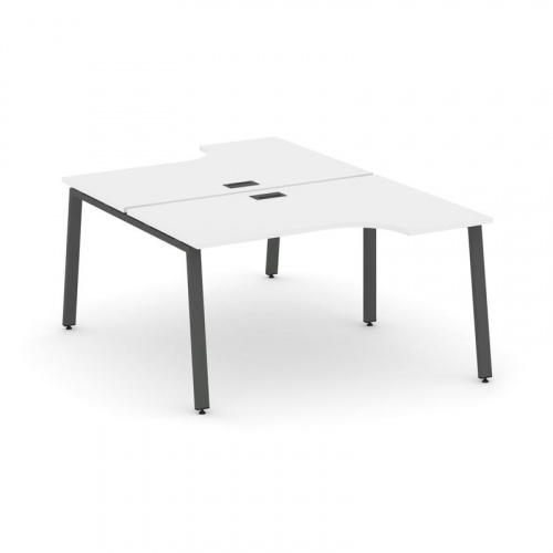 Style Project Рабочая станция эргоном. SN-6A.DRPA-022 Дуб Табак/Металл Белый 1580*1632/1992*750 фото 27