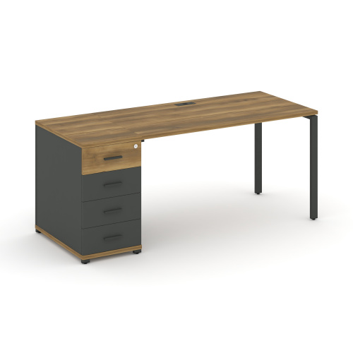 Стол офисный с опорной тумбой Concept CN.SP-404