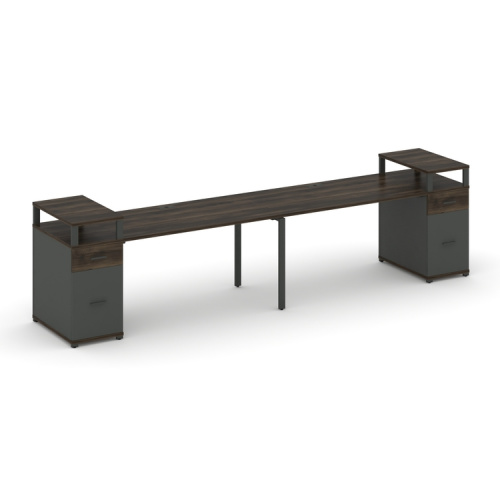 Бенч-система на 2 места с 2 опорными тумбами Concept CN.ORS-430 фото 3