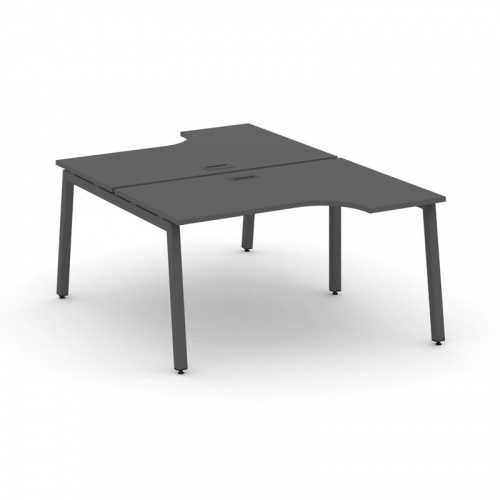 Style Project Рабочая станция эргоном. SN-5A.DRPA-011 Акация Лорка/Металл Белый 1380*1432/1992*750 фото 18