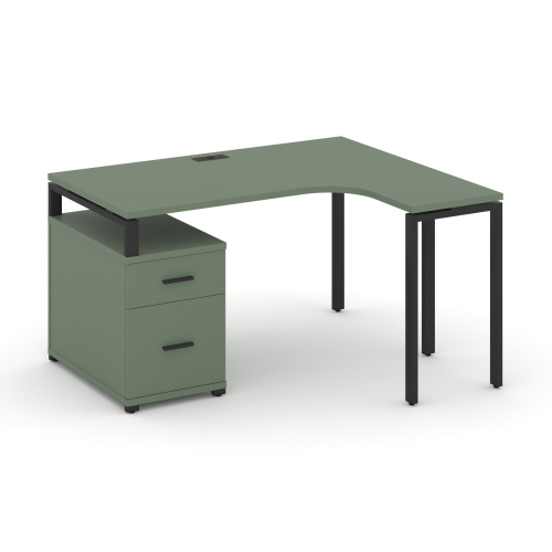 Стол эргономичный с опорной тумбой Concept CN.SA-304(R)