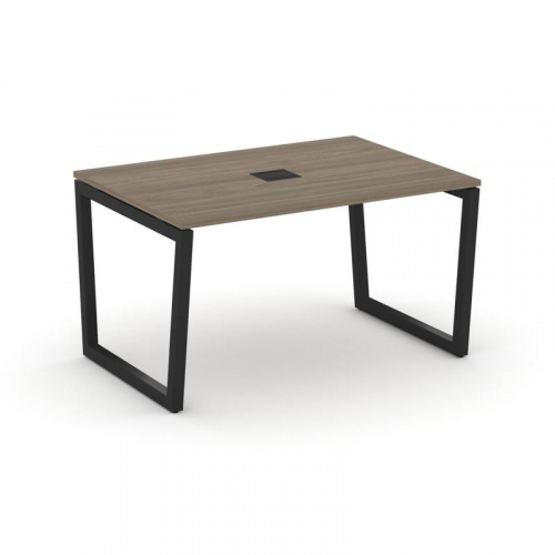 Style Project Стол переговорный SN-5T2.SPRG-004 Акация Лорка/Металл Антрацит/Заглушка Металл Антраци фото 9