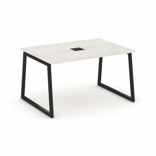 Style Project Стол переговорный SN-4T1.SPRG-001 Акация Лорка/Металл Антрацит/Заглушка Металл Антраци фото 8