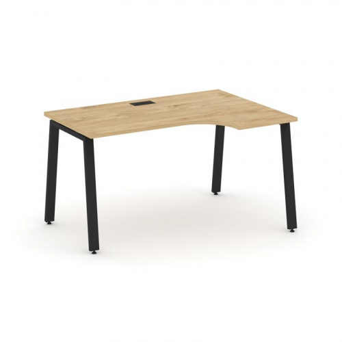 Style Project Стол рабочий эргоном. SN-6A.SPA-021(R) Белый/Металл Антрацит 1380*800/980*750 фото 11 Style Project Стол рабочий эргоном. SN-6A.SPA-021(R) Белый/Металл Антрацит 1380*800/980*750 фото 11