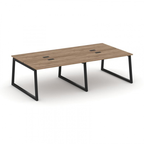 Style Project Рабочая станция 2-х сторон. SN-5T1.DRS-053 Акация Лорка/Металл Антрацит/Заглушка Пласт фото 6