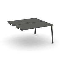 Style Project Стол-приставка к опор. элем. SN-4A.DPRS-001 Антрацит/Металл Антрацит 980*1232*750