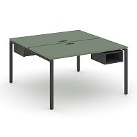 Бенч-система на 2 места с подвесными тумбами Concept CN.DRS-103