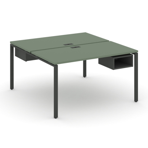 Бенч-система на 2 места с подвесными тумбами Concept CN.DRS-103