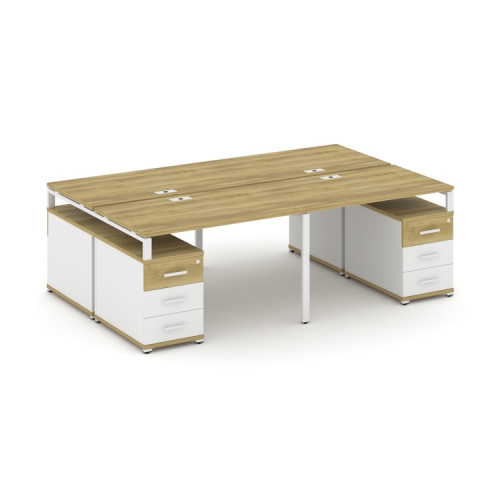 Бенч-система на 4 места с 2 опорными тумбами Concept CN.DRS-326 фото 11