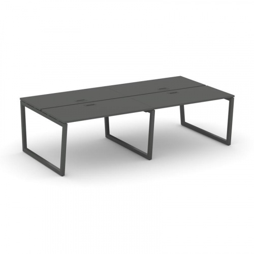 Style Project Рабочая станция 2-х сторон. SN-5T2.DRS-033 Акация Лорка/Металл Антрацит/Заглушка Пласт фото 27