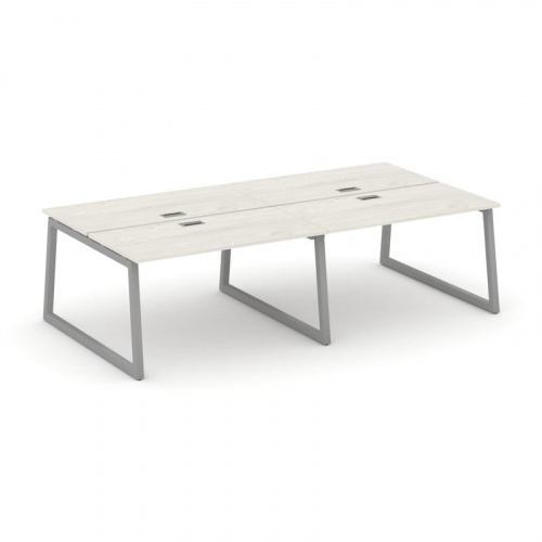 Style Project Рабочая станция 2-х сторон. SN-5T1.DRS-053 Акация Лорка/Металл Антрацит/Заглушка Пласт фото 11