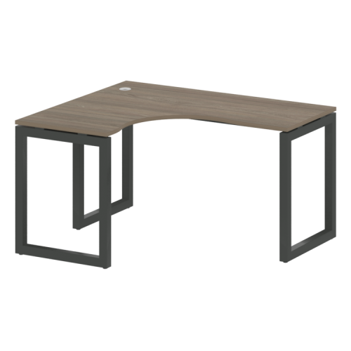 Стол криволинейный левый на О-обр. м/к Metal System Quattro 50БО.СА-3 (L) фото 2