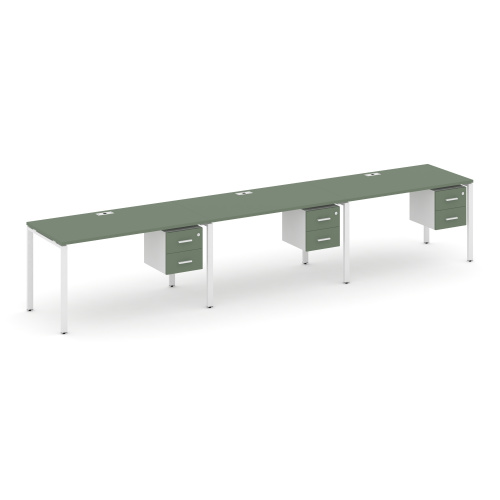 Бенч-система на 3 места с подвесными тумбами Concept CN.ORS-135 фото 5