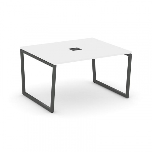 Style Project Стол переговорный SN-4T2.SPRG-033 Акация Лорка/Металл Антрацит/Заглушка Металл Антраци фото 26