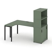 Стол эргономичный с опорным шкафом-купе Concept CN.SA-221(L)