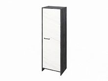 Шкаф для одежды FB-621.G. Древесина Графит/Мрамор Леванто белый