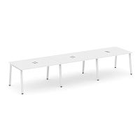 Style Project Стол переговорный SN-6A.SPRG-022 Белый/Металл Белый 3540*980*750