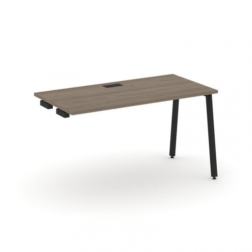 Style Project Стол-приставка к опор. элем. SN-4A.OPRS-024 Дуб Наварра/Металл Антрацит 1580*800*750 фото 9