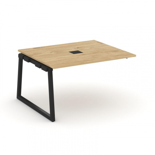 Style Project Проходной наб. элем. перег. стола SN-5T1.NSPRG-032 Акация Лорка/Металл Антрацит/Заглуш