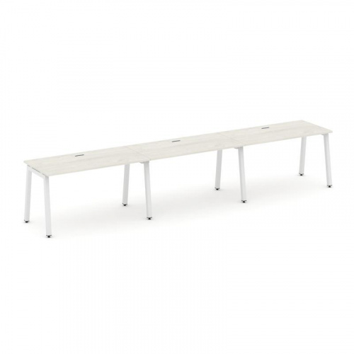 Style Project Рабочая станция 1 сторон. SN-5A.ORS-044 Дуб Наварра/Металл Белый 4740*700*750 фото 28