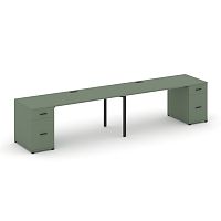 Бенч-система на 2 места с 2 опорными тумбами Concept CN.ORS-416