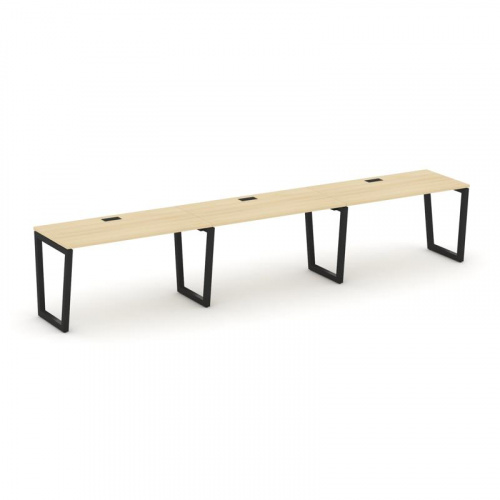 Style Project Рабочая станция 1 сторон. SN-5T2.ORS-041 Акация Лорка/Металл Антрацит/Заглушка Пластик фото 8