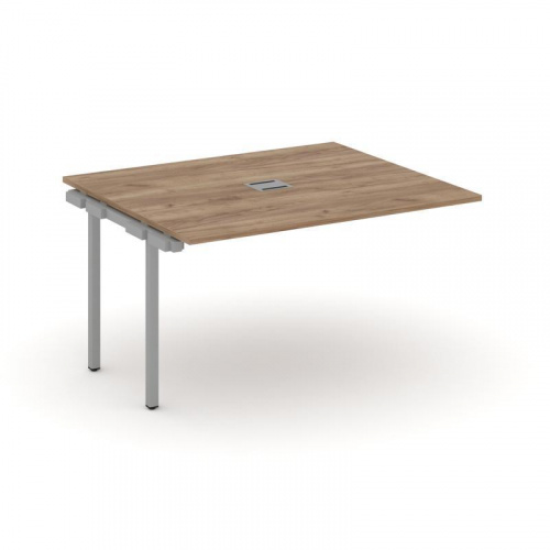 Style Project Проходной наб. элем. перег. стола SN-4P.NSPRG-032 Белый/Металл Антрацит 1180*1180*750 фото 7