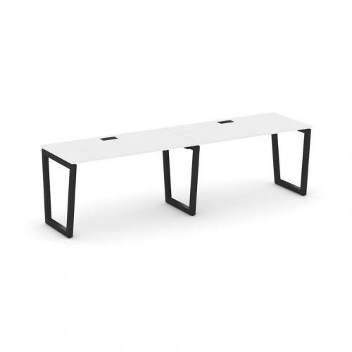 Style Project Рабочая станция 1 сторон. SN-5T2.ORS-001 Акация Лорка/Металл Антрацит/Заглушка Пластик фото 4