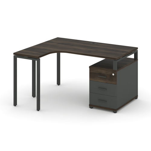 Стол эргономичный с опорной тумбой Concept CN.SA-303(L)