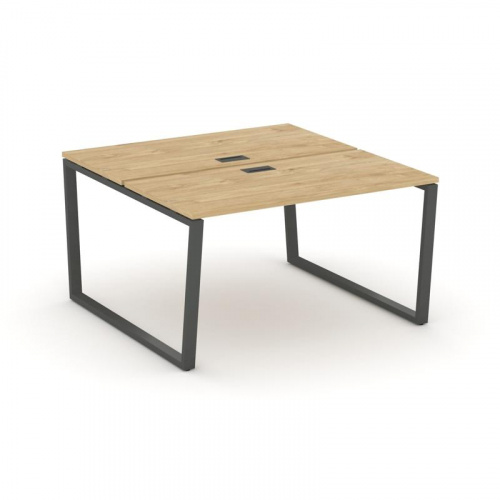 Style Project Рабочая станция 2-х сторон. SN-6T2.DRS-021 Акация Лорка/Металл Антрацит/Заглушка Пласт фото 22