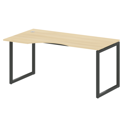 Стол криволинейный левый на О-обр. м/к Metal System Quattro 40БО.СА-1 (L) фото 12