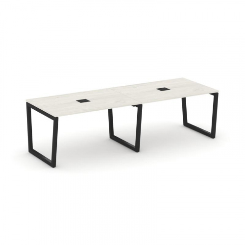 Style Project Стол переговорный SN-5T2.SPRG-011 Акация Лорка/Металл Антрацит/Заглушка Металл Антраци фото 9 Style Project Стол переговорный SN-5T2.SPRG-011 Акация Лорка/Металл Антрацит/Заглушка Металл Антраци фото 9